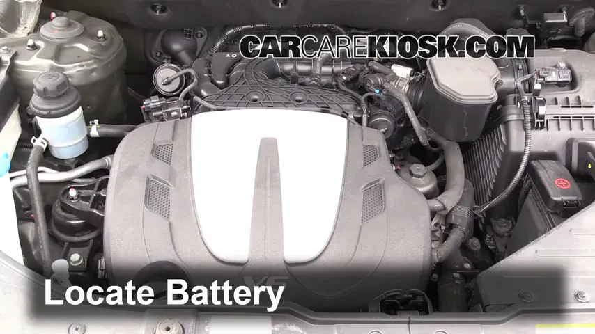 2012 Kia Sorento EX 3.5L V6 Battery Replace